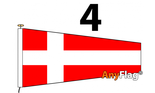 Signal Code 4 Flag (FOUR)